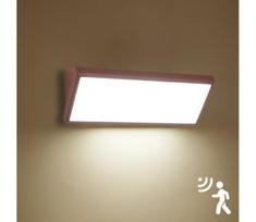 Brilagi - LED lauko sieninis šviestuvas su jutikliu TRIANGLE LED/42W/230V rudas IP65