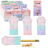 LEAN Pencil sharpener Cat®s paw for thin pencils