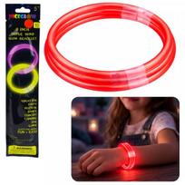 LEAN Toys Triple Fluorescent Glow-in-the-Dark Neon Stick Bracelet