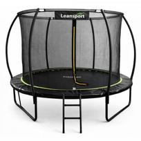 LEAN Sport Garden Trampoline with Inner Net Black/ Green 305cm