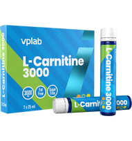 VPLab Nutrition L-Carnitine 3000, Citrus, 7 x 25 ml