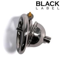 Black Label The Knob Dome Chastity Cage with Sound 45+50mm Rings