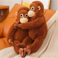 Pliušinis orangutanas - Beždžionė Punchas / Monkey Punch, 60cm