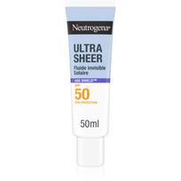 Neutrogena Ultra Sheer Age Shield itin lengvos tekstūros fluidas SPF 50 50 ml