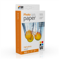 Foto popierius ColorWay Photo Paper PG2601004R Glossy, White, 10x15 cm, 260 g/m²