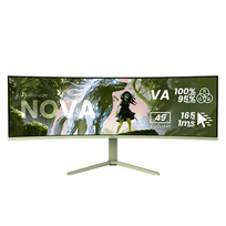 Monitorius Arozzi Nova AZ-NO-49TUW165-FST 49" VA UWQHD 5120x1440 165Hz 350cd/m² aukščio, pasukimo, palenkimo reguliavimas