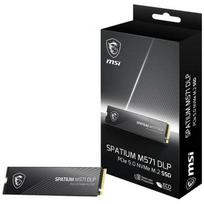 MSI SSD M.2 S78-440Q1K0-P83 2TB, 14500MB/s skaitymas, 11000MB/s rašymo, PCIe 5.0, NVMe 2.0, 3D NAND, 2800 TBW