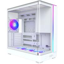 Montech Korpus MIDITOWER KING 45 PRO (W) KODAS, 2xUSB 3.0, 1xUSB Type-C, 2x2.5" įlankos, 2x3.5" įlankos, baltas