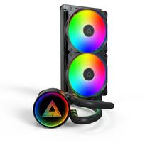 Montech CPU Aušintuvas LIGHTFLOW 240 ARGB (B), 2x120mm, 129.5m³/h, 2.39mmH2O, FDB, 6 metų garantija