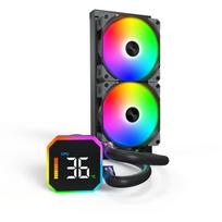 Montech CPU Aušintuvas HYPERFLOW DIGITAL 240 (B), 2x120mm, 129.5m³/h, 96.27mmH2O, FDB, 6 metų garantija