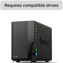 Synology NAS saugyklos bokštas DS225+, 2GB atmintis, 2 įlankos, 3.5" SATA HDD, 2.5" SATA SSD