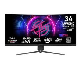 LCD Monitor|MSI|34 "|3440 x 1440 pixels|Native aspect ratio 21:9|LCD|MPG346CQRFX24