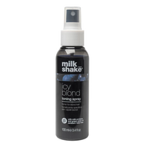 milkshake Icy Blond Toning Spray Purškiklis šviesiems plaukams, 100ml