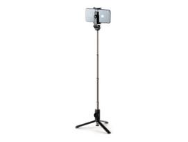 Fixed | Selfie stick With Tripod Snap Lite | No | Bluetooth | Black | 56 cm | Aluminum alloy | Fits: Phones from 50 to 90 mm width; Bluetooth trigger range: 10 m; Selfie stick load capacity: 1000 g; Removable Bluetooth remote trigger with replaceable batt