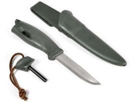 Camping Knife FireKnife - sage green