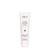 IDUN Minerals prausiamasis veido ir akių losjonas su niacinamidu, 150 ml