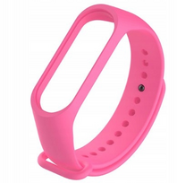 Xiaomi Silikoninis dirželis Mi Band 3/4 - rožinis