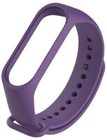 Xiaomi Mi Band 3/4 Silikoninis Apyrankis - Violetinis