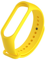 Silikono dirželis, skirtas „Xiaomi Mi“ 3/3/ Xiaomi Mi Band 4 - geltonai