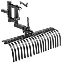 107 cm vilkimo peizažo grėblys ATV ir UTV