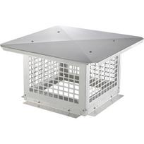 dūmtraukio dangtelis 304 x 304 mm nerūdijančio plieno