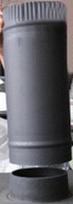 Vamzdis krosnelės kaminui 127mm