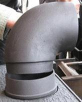 Alkūnė krosnelei 127mm