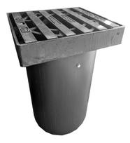 Dangtis ketaus 425 RCP D400-40T/TL-400 su grotelėmis MGN 35436