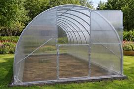 Šiltnamis arkinis Tvirtuoliškas Extra Plius 3x6 rėmas 20x25 arkos kas 0.67m 4 mm