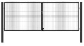 Vartai su dviem stulpais 1730x3000 mm (Ral7016)