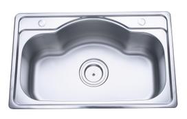 Nerūdijančio plieno plautuvė D7044P 700x440 0.8matt