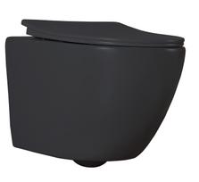 Klozetas pakabinamas FOCUS NERO 391C RIMLESS