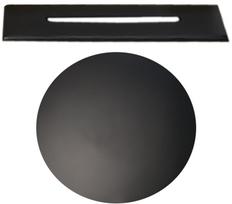 Detalė vonios sifono apdailos Mat black