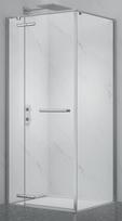 Dušo kabina PRESTIGE 120x90 chrom/skaidri be pado