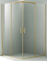 Dušo kabina AW1142 90x90 GOLD skaidri be pado