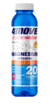 Vitamininis vanduo 4MOVE Magnesium + Vitamins, 0,556 l