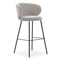 Baro taburėtės smėlio spalvos 2 vnt. (sėdynės aukštis 65 cm) Rush – Marckeric