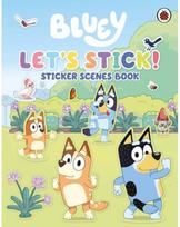 Bluey: Lets Stick!: Sticker Scenes Book Sticker Scenes Book