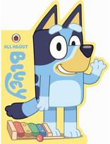 Bluey: All About Bluey: A Bluey-Shaped Board Book A Bluey-Shaped Board Book