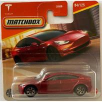 Matchbox Modeliukas Tesla Model 3 Red (yra sandėlyje)