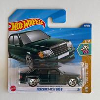 Hot Wheels Mainline Modeliukas Mercedes Benz 500 E Green Short Card