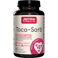 JARROW FORMULAS Toco-Sorb Vitaminas E - 60 kaps.