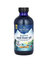 NORDIC NATURALS Arkties menkių kepenų aliejus su apelsinų skoniu - 237 ml