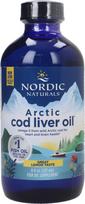 NORDIC NATURALS Arkties menkių kepenų aliejus su citrina - 237 ml