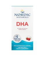 NORDIC NATURALS DHA Omega-3 aliejus - 180 kapsulių