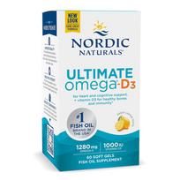 NORDIC NATURALS Ultimate Omega-D3 - 60 kapsulių