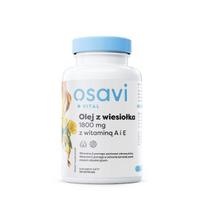 OSAVI Nakvišų aliejus 600 mg su vitaminais A ir E - 120 kapsulių