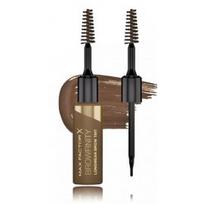 Max Factor Browfinity Longwear Brow Tint dvipusė antakius formuojanti priemonė - 001 Soft Brown