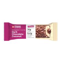 MAXINUTRITION baltyminis batonėlis Creamy Core su juoduoju šolkoladu ir kokosu 45 g