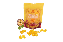 BROLIŲ MEDUS PASIFLORŲ SKONIO GUMINUKAI 100 g